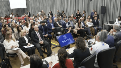 Escándalo en el Congreso por la Ley de Glaciares: gritos en plena&nbsp;audiencia