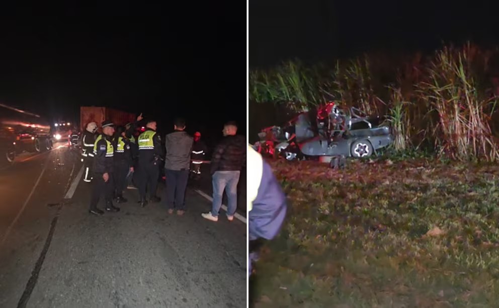 Fatal choque en la ruta 38: una familia destruida y una menor internada